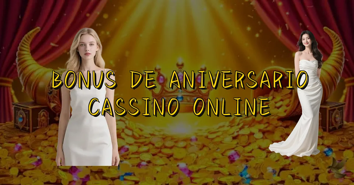 Bonus De Aniversario Cassino Online Oficial
