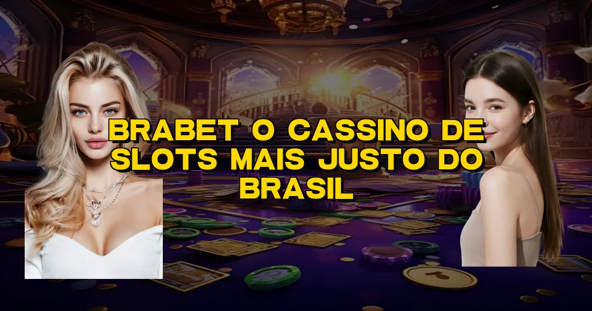 Brabet O Cassino De Slots Mais Justo Do Brasil Oficial