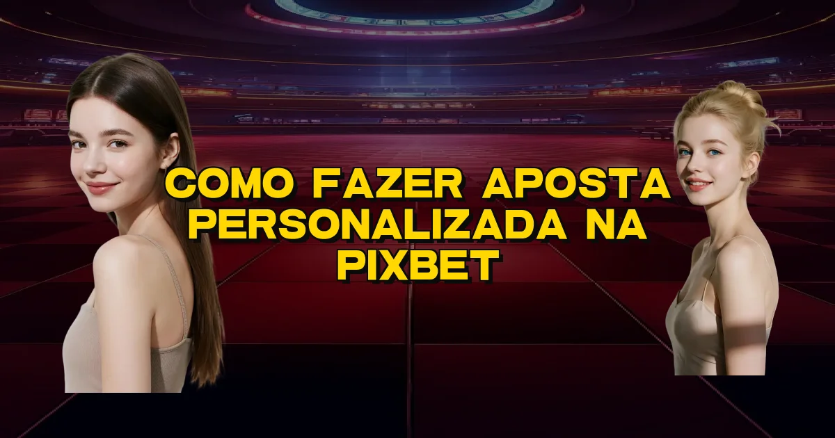 Como Fazer Aposta Personalizada Na Pixbet Oficial