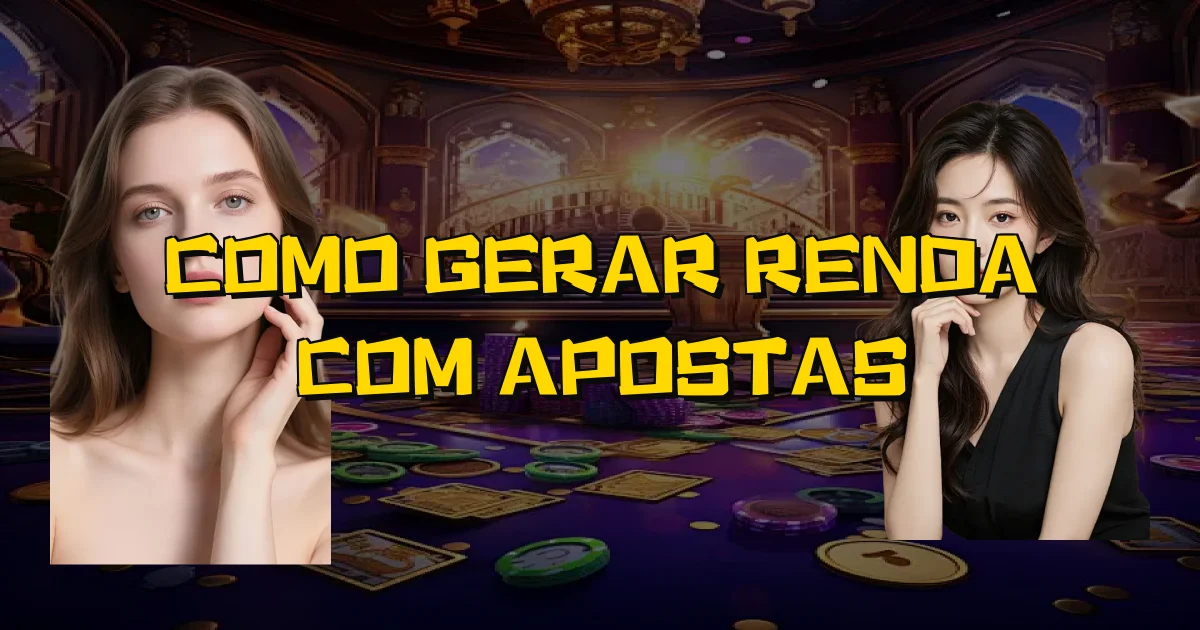 Como Gerar Renda Com Apostas Oficial