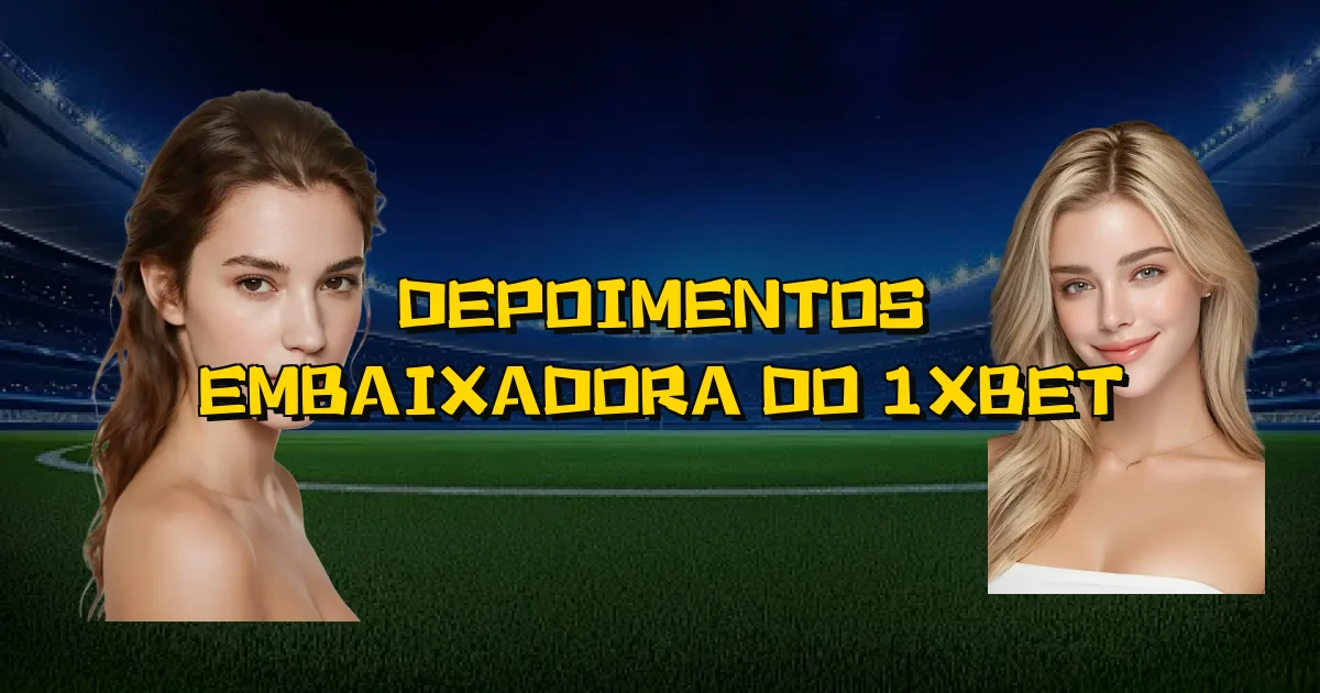 Depoimentos Embaixadora Do 1Xbet Oficial