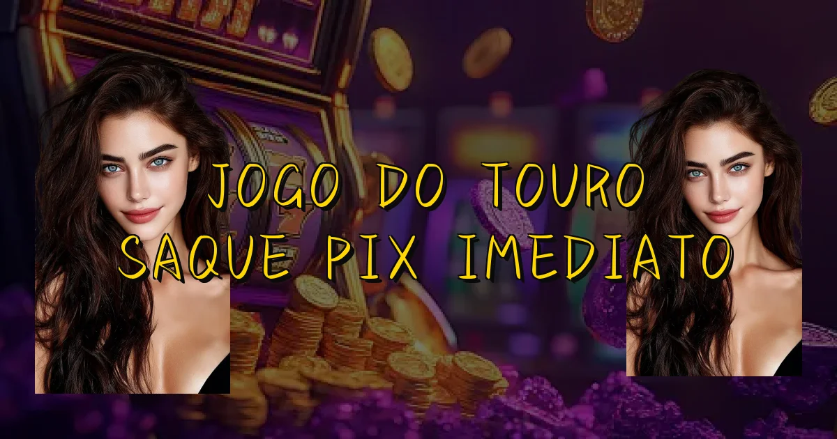 Jogo Do Touro Saque Pix Imediato Oficial